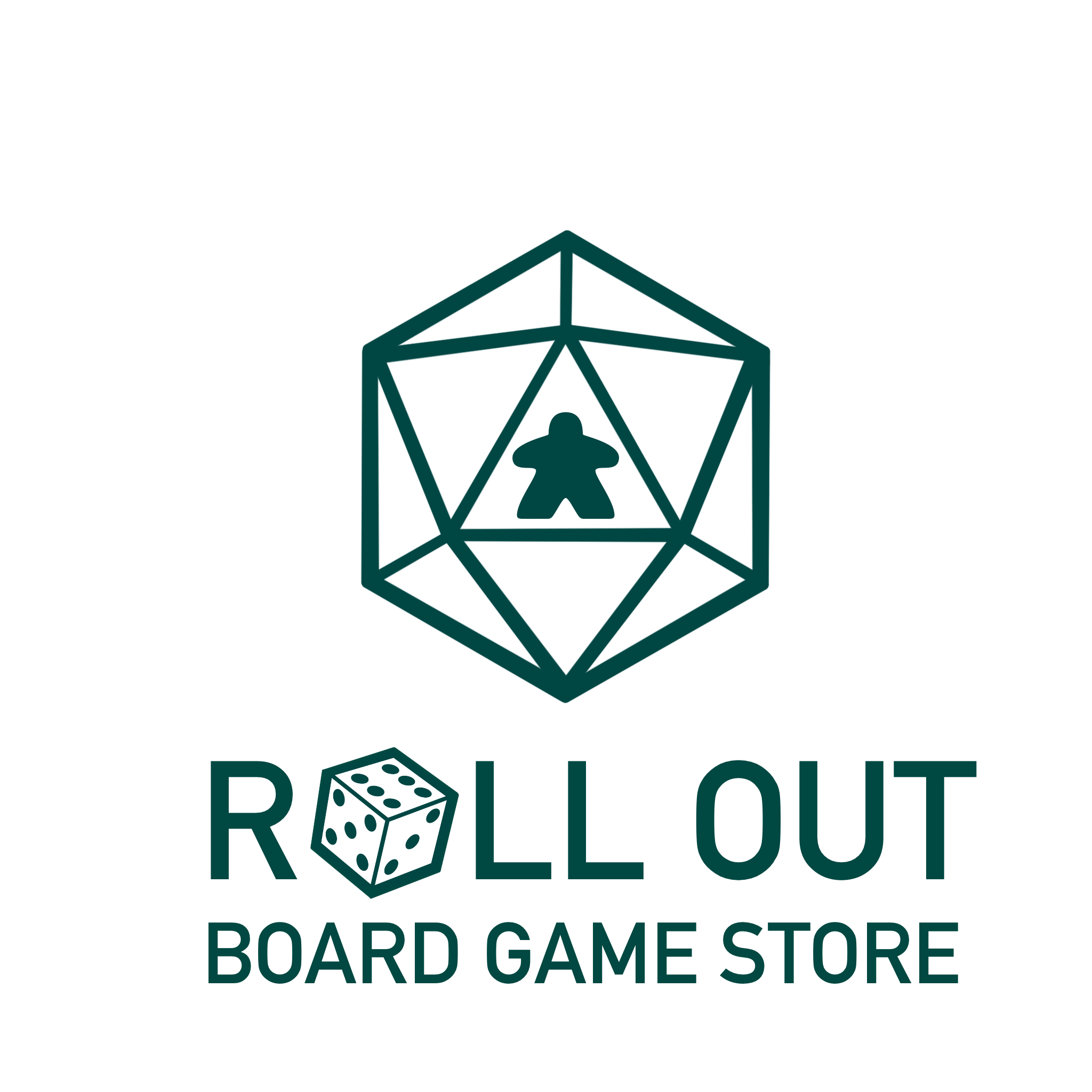 Roll Out Board Games Logo